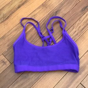 Lorna Jane purple sports bra